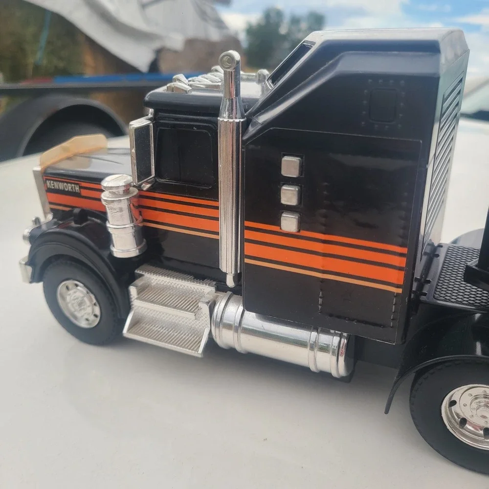 Buddy L Kenworth Sonic Hauler Harley-Davidson Semi Truck Toy Kids 21in 1999